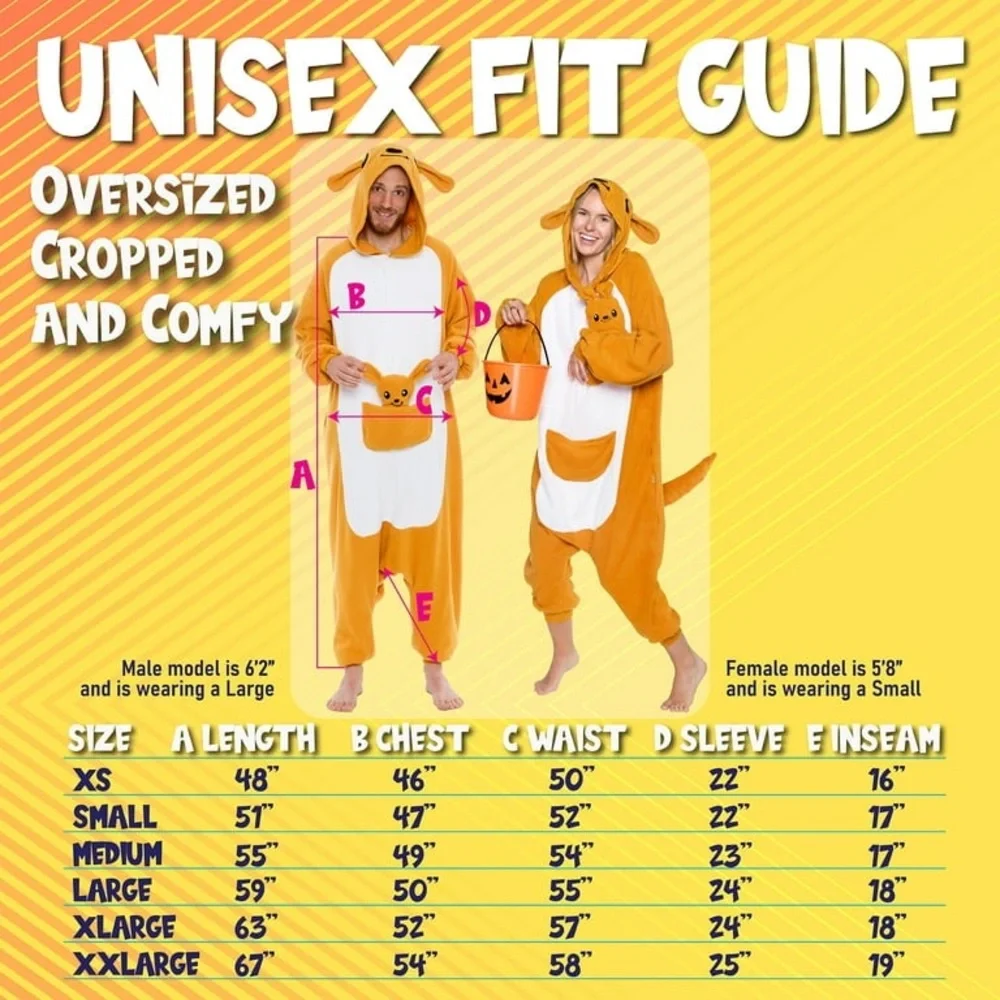 Funziez Kangaroo Adult Plush Onesie Costume